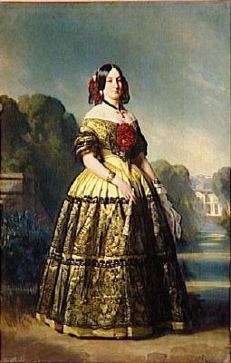 Franz Xaver Winterhalter Portrait of Luisa Fernanda of Spain France oil painting art